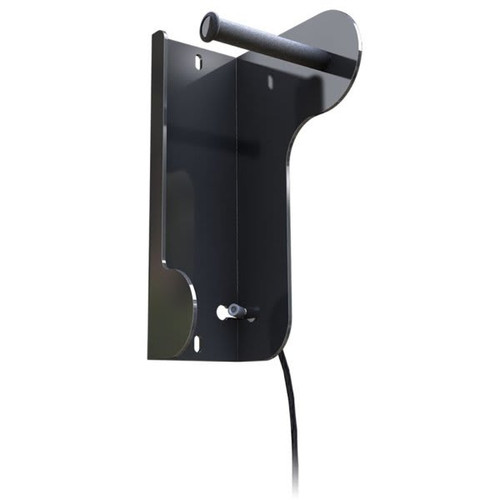 Dero By Playcore 1-Bike Black Wall Mount Bike Hook Solo