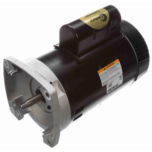 Century B2853 1 Hp Up-Rated Square Flange Pool Motor