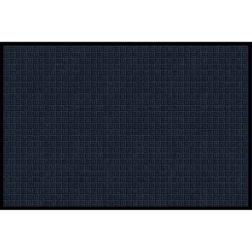 Apache Mills Apache Gate Keeper 3' X 4' Indoor Navy Blue Floor Mat
