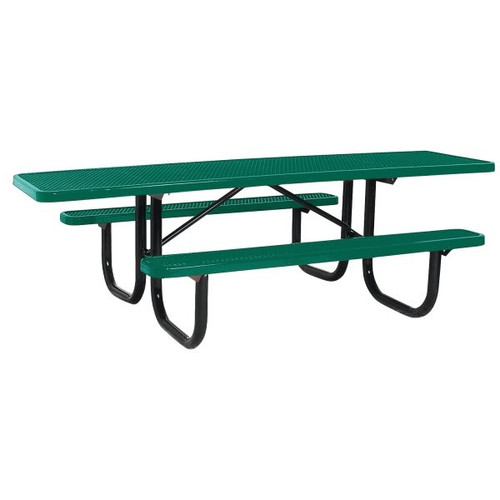 Ultrasite 8' Double Sided Extra Heavy Duty Ada Table, Diamond - Pc Frame, Green