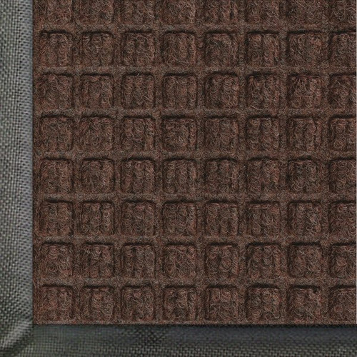 M+a Matting Waterhog Classic 4 X 6' Indoor/Outdoor Floor Mat Medium Brown