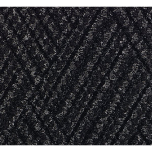 M+a Matting Waterhog Classic 4 X 6' Indoor/Outdoor Floor Mat Charcoal, Diamond Cord