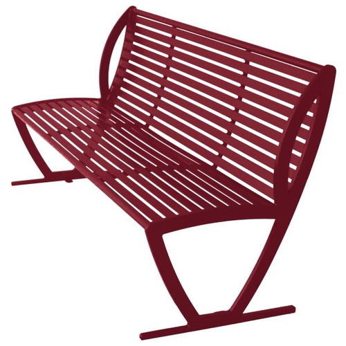 Ultrasite Premium Burgundy Portable Augusta Bench 6'