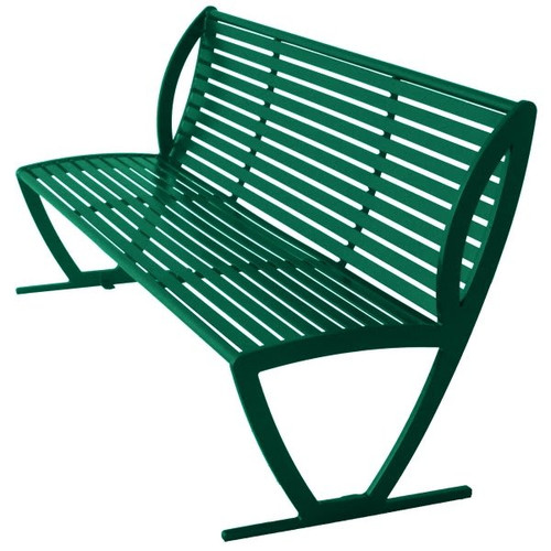 Ultrasite Premium Green Portable Augusta Bench 6'
