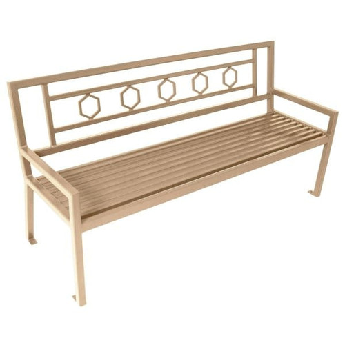 Ultrasite Beige Huntington Bench 6'