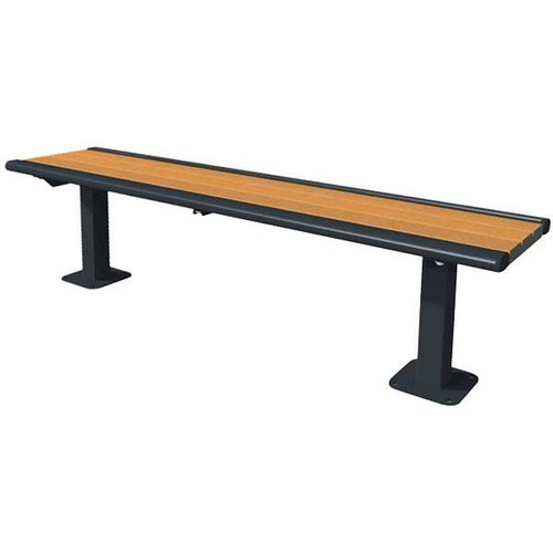 Ultrasite Richmond Cedar Surface Mount Recycled Bench 6'