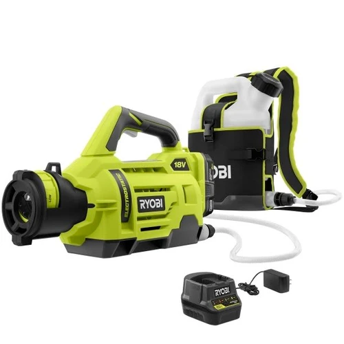 Ryobi One+ 18-Volt Lithium-Ion Cordless 1 Gallon Electrostatic Sprayer
