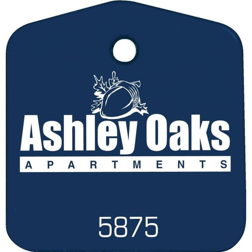 Pool Pass Tag, Blue, 1-3/4 X 1-7/8, Package Of 100