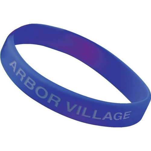 Custom Pool Pass Bracelet, Blue, Youth, Package Of 100