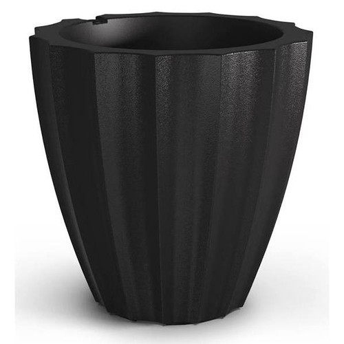 Mayne Sedona 18" Round Planter - Black