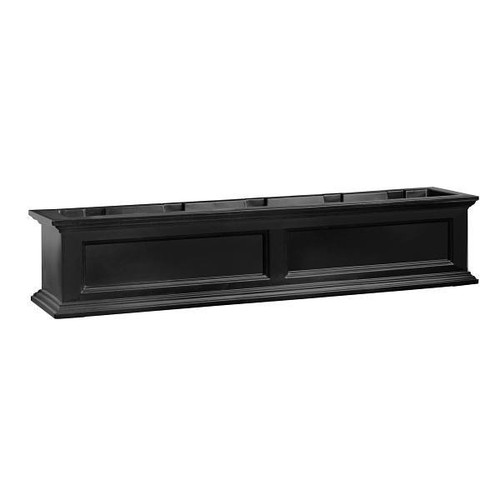 Mayne Fairfield 5ft Window Box - Black