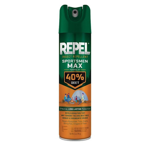 Repel 6.5 Oz Insect Repellent Sportsmen Max Formula 40% Deet (Aerosol)