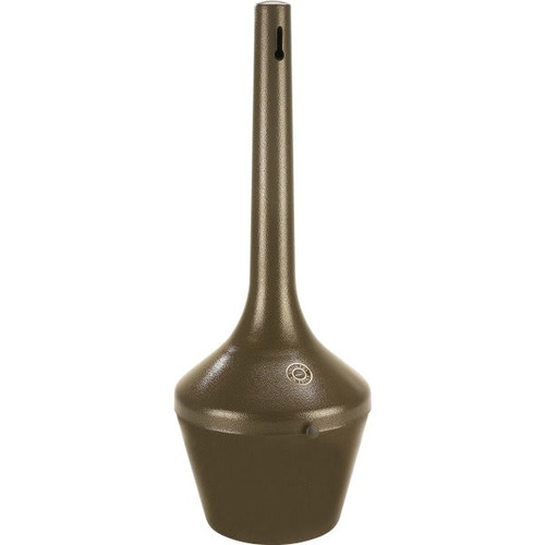 Commercial Zone Products Smokers Outpost Galvanized Cigarette Receptacle (Bronze)