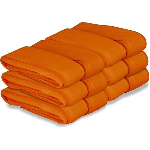 Quick Dam Water Dam 10ft 12-Pack  Indoor Water-Activated Leak & Spill Control Barriers, Hi-Vis Orange