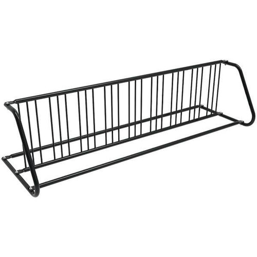 18-Bike Double-Sided Grid Rack (Black)