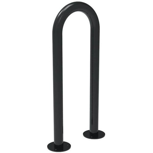 3-Bike Surface-Mount Heavy-Duty Wave Rack (Black)