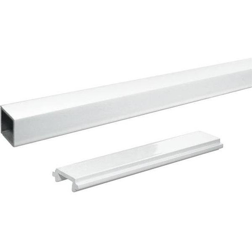 Peak 6 Ft. White Aluminum Deck Railing Picket And Spacer Kit