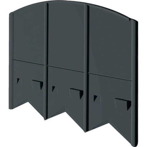 Emsco 20' Choppers Heavy-Duty Resin Hammer-In Edging - Black