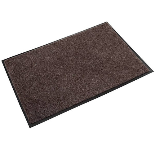 Crown Wonder-Pro 4 Ft. X 6 Ft. Wiper Mat (Walnut)