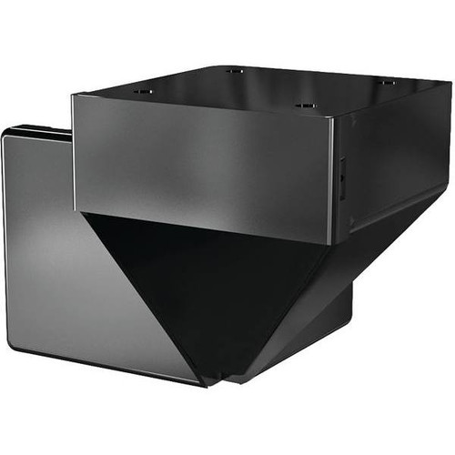 Peak Black Aluminum Deck Railing Corner Fascia Mount Bracket