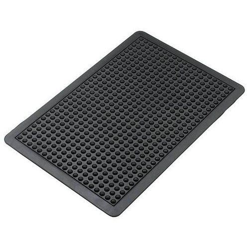 Mat, Inc. Bubble Mat 3'X4' Beveled Black