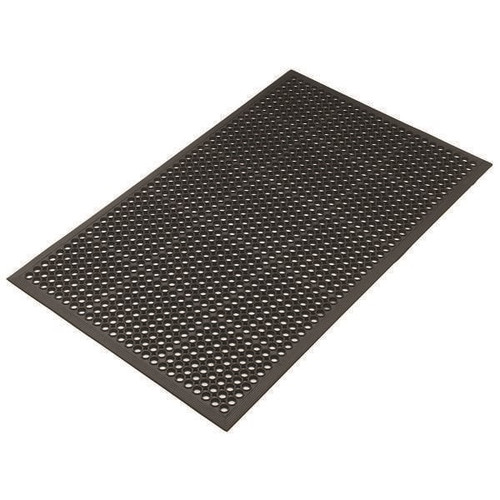 Mat, Inc. Kushion Safe Light 1/2" 3'X5' Beveled Black