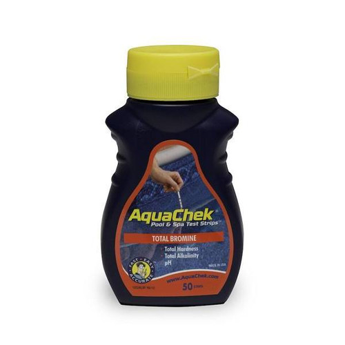AquaChek 4 Way Red Bromine Tests Strips 50 Count 521252a