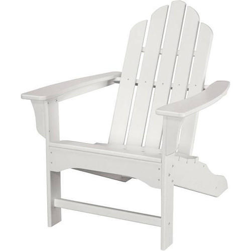 Cape Soleil Verde Adirondack Chair In White