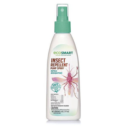 EcoSmart 6 Oz. Natural Deet Free Insect Repellent In Pump Spray Case Of 12