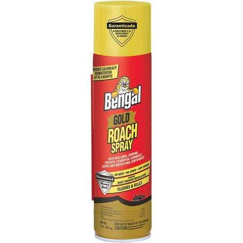 Bengal Products 9 Oz Gold Roach Spray Package Of 2