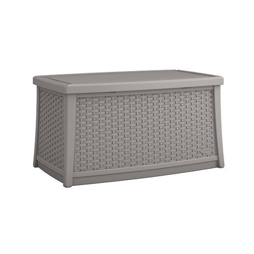 Suncast Commercial Elements Coffee Table With Storage - Dove Gray