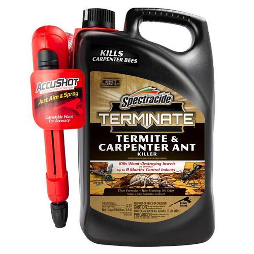 Spectracide Terminate Termite & Carpenter Ant Killer Accushot Power Sprayer /1.33 Gal. (4-Case)