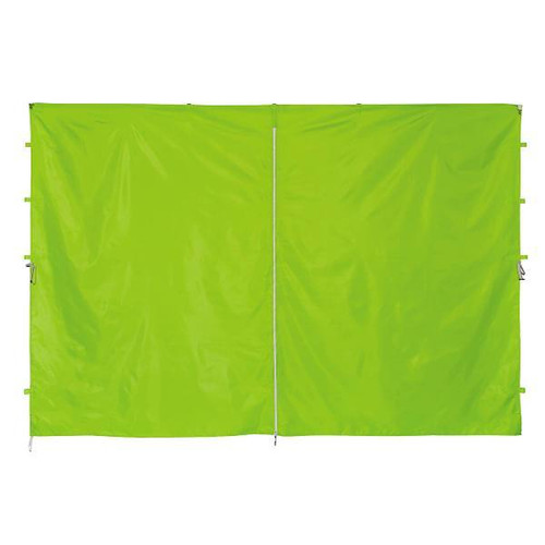 Ergodyne 6096 Lime Pop-Up Tent Sidewall Zipper 10ft X 10ft Tent