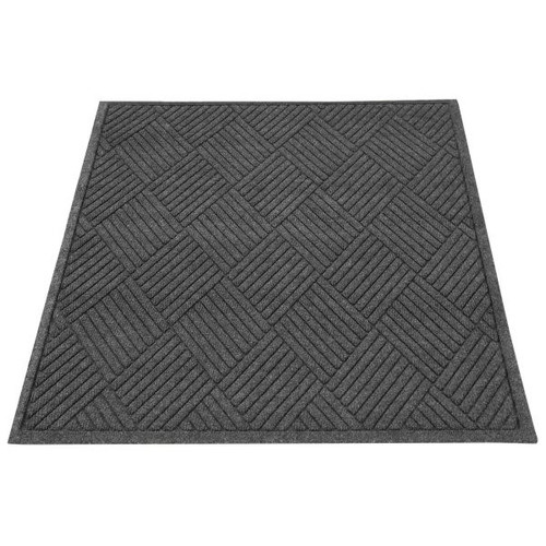 Guardian Ecoguard 24 X 36 In. Diamond Entrance Mat (Charcoal)