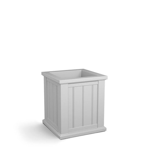 Mayne Cape Cod 16x16 Square Planter - White