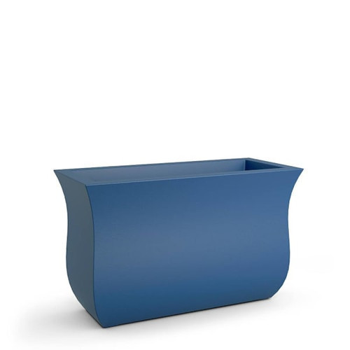 Mayne Valencia 36in Long Planter - Neptune Blue