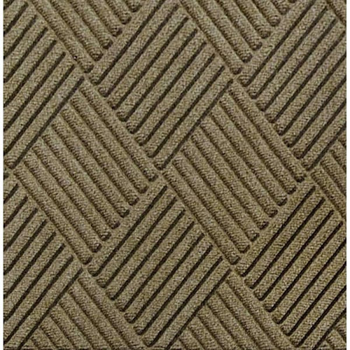 M+a Matting Waterhog Diamond Fashion Mat Camel 3'X4' Smooth Backing