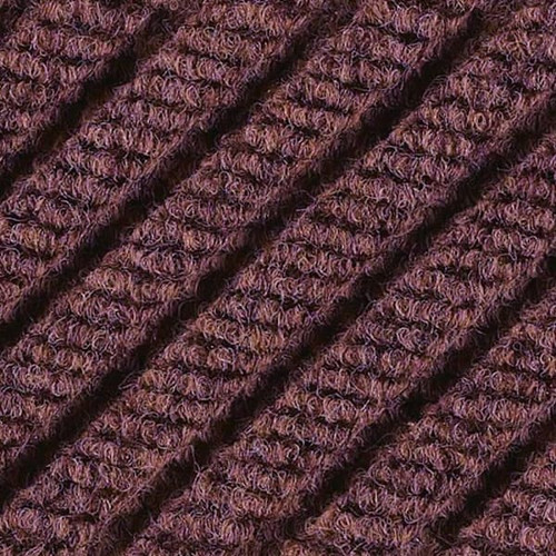 M+a Matting Waterhog Max Diamond Classic Mat Maroon 3'X5' 78-Mil Smooth Sbr