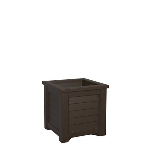 Mayne Lakeland 16x16 Square Planter - Espresso