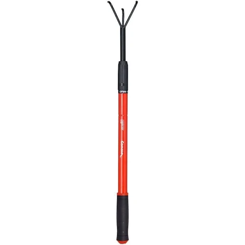Corona Tools 3 Tine Hoe Extendable Handle 18-32"