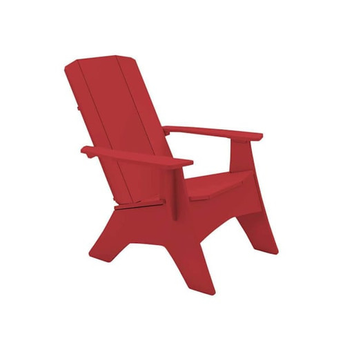 Ledge Lounger Ledge Lounger Mainstay Adirondack Regular-Ready To Assemble-Red