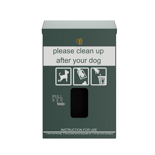 Fur Essentials Wall-Mount Pet Waste Header Bag Dispenser