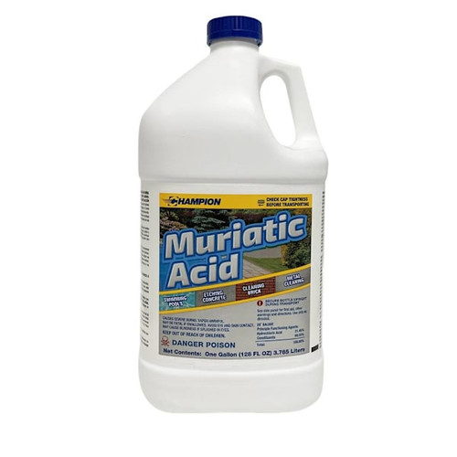 Champion 1 Gallon Muriatic Acid Case Of 2
