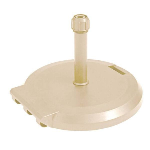 Grosfillex Umbrella Base Sandstone Resin 84 Lb