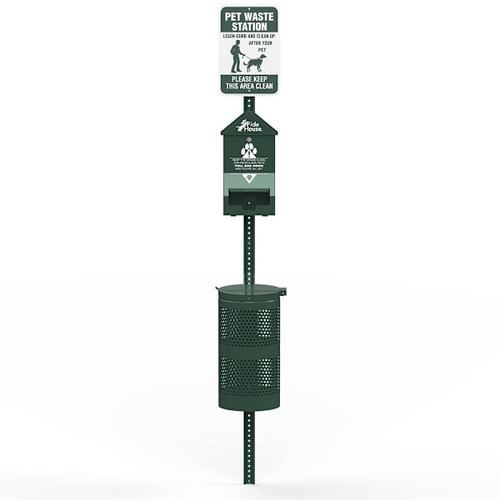 Fido House Header Pet Waste Station