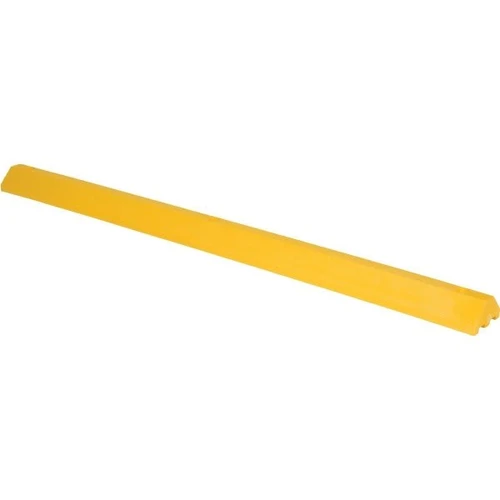 Vestil 72" Yellow Recycled Plastic Car Stop