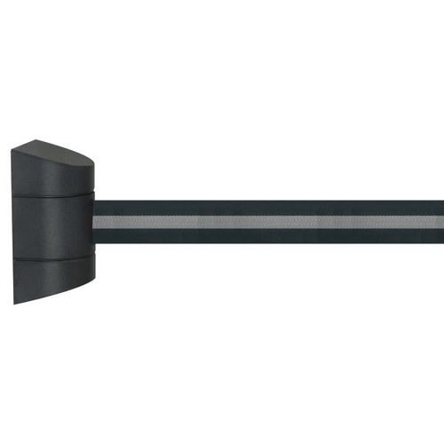 Wall Mount Stanchion, Black And Gray