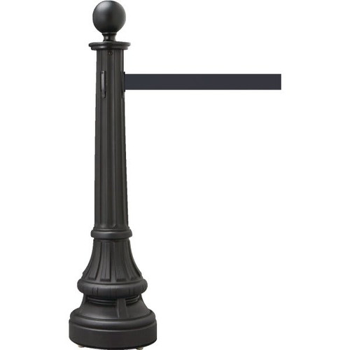 Colonial Stanchion With Black Tape