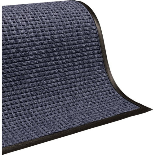 M+a Matting Waterhog Squares Classic Floor Mat, Bluestone, 10' X 3'