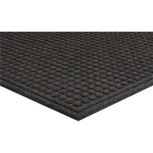 Apache Mills Ecomat Square Design Floor Mat, Pepper, 3' X 2'